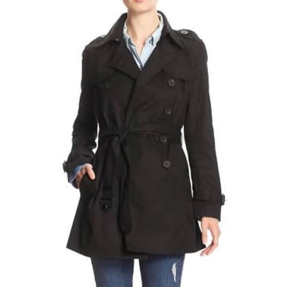 Banana Republic Jackets & Blazers - Classic Black Trench coat